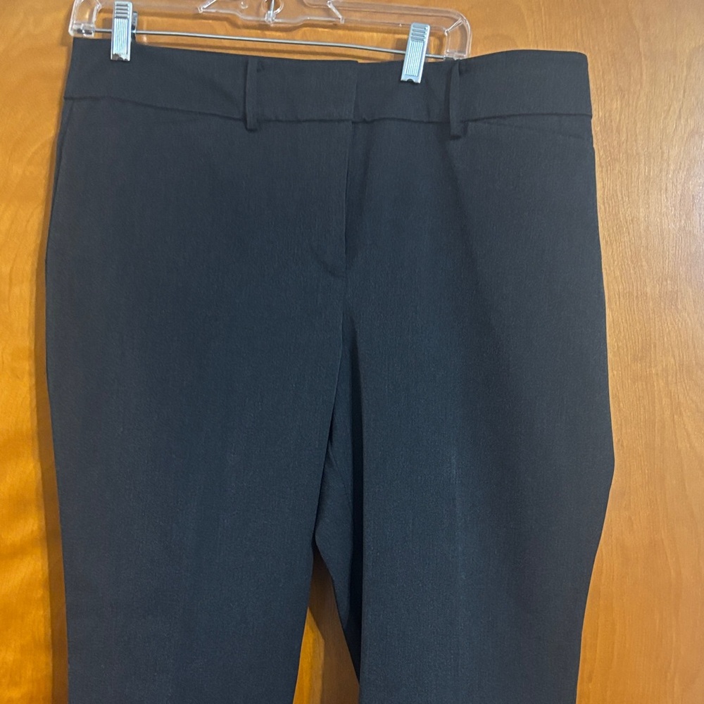 Ann Taylor Factory, charcoal trousers, size 14, NWOT